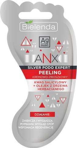 Bielenda Professional | ANX Podo Expert creamy-powder foot peeling 10g.